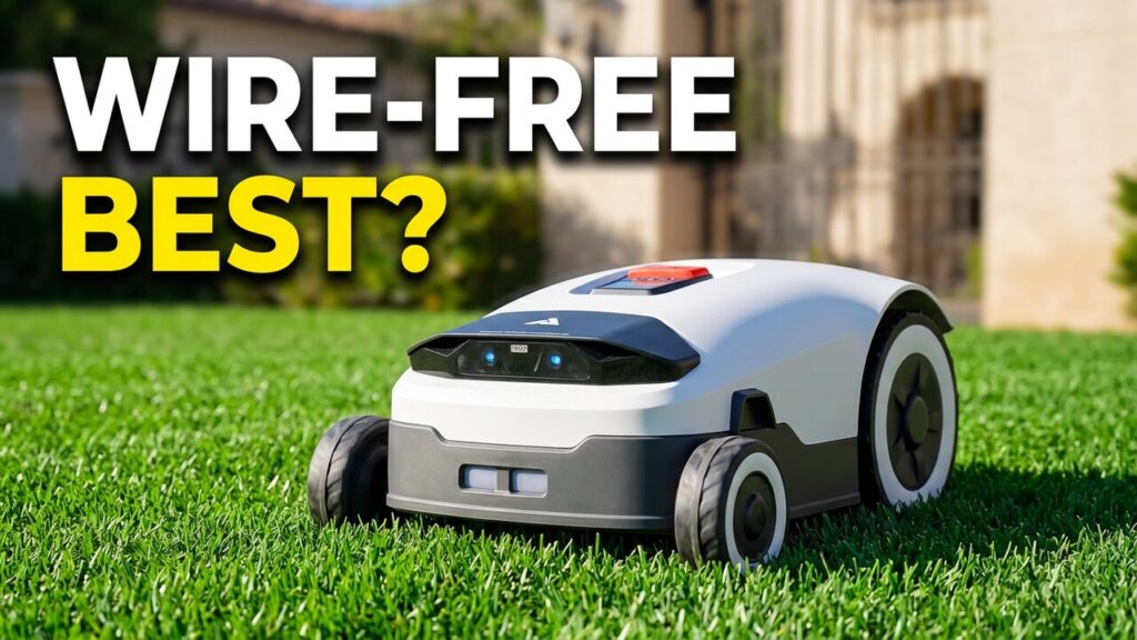 ANTHBOT Genie Review The Best WIRE-FREE Robot Lawn Mower